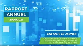 Rapport annuel, Ombudsman de lOntario 2020-21 | Plaintes sur la protection de lenfance
Du 1er avril 2020 - 31 mars 2021 : lUnité des enfants et des jeunes de lOmbudsman de lOntario a reçu plus de 1 400 cas – En quatrième position par type de cas les plus nombreux sur un total de plus de 20 000 cas reçus au total par notre Bureau.
Notamment cas et plaintes concernant les sociétés daide à lenfance de lOntario, les titulaires de permis résidentiels (foyers daccueil et foyers de groupe), les établissements de traitement sécurisés et les établissements de justice pour les jeunes.
Regardez notre vidéo pour un aperçu des statistiques et des faits concernant les plaintes que nous avons reçues, ainsi que les tendances que nous avons découvertes. « Aimez» cette vidéo et abonnez-vous à notre chaîne pour plus de vidéos sur notre travail.
00:00 Rapport Annuel 2020/2021
00:15 Nombre total de plaintes
00:24 Enjeux les plus fréquents traités
00:54 Appels des SAE pour l’intervention des services policiers
01:07 Rapports sur des décès et des lésions corporelles graves
01:20 Enquêtes
01:38 Communications et sensibilisation
01:50 Cas sélectionnés
02:01 Pour de plus amples renseignements
Pour plus dinformations, contactez lUnité des enfants et des jeunes à http://bit.ly/ChildrenAndYouthUnit | cy-ej@ombudsman.on.ca | 1-800-263-2781
Suivez-nous : Twitter (@Ont_Ombudsman) | Facebook (ombudsman de lOntario) | Instagram (@OntOmbuds) | LinkedIn (ombudsman de lOntario) Rapport annuel, Ombudsman de lOntario 2020-21 | Plaintes sur la protection de lenfance