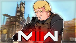 Trump Prepares for Call of Duty: Modern Warfare 3 (Voice Trolling)!