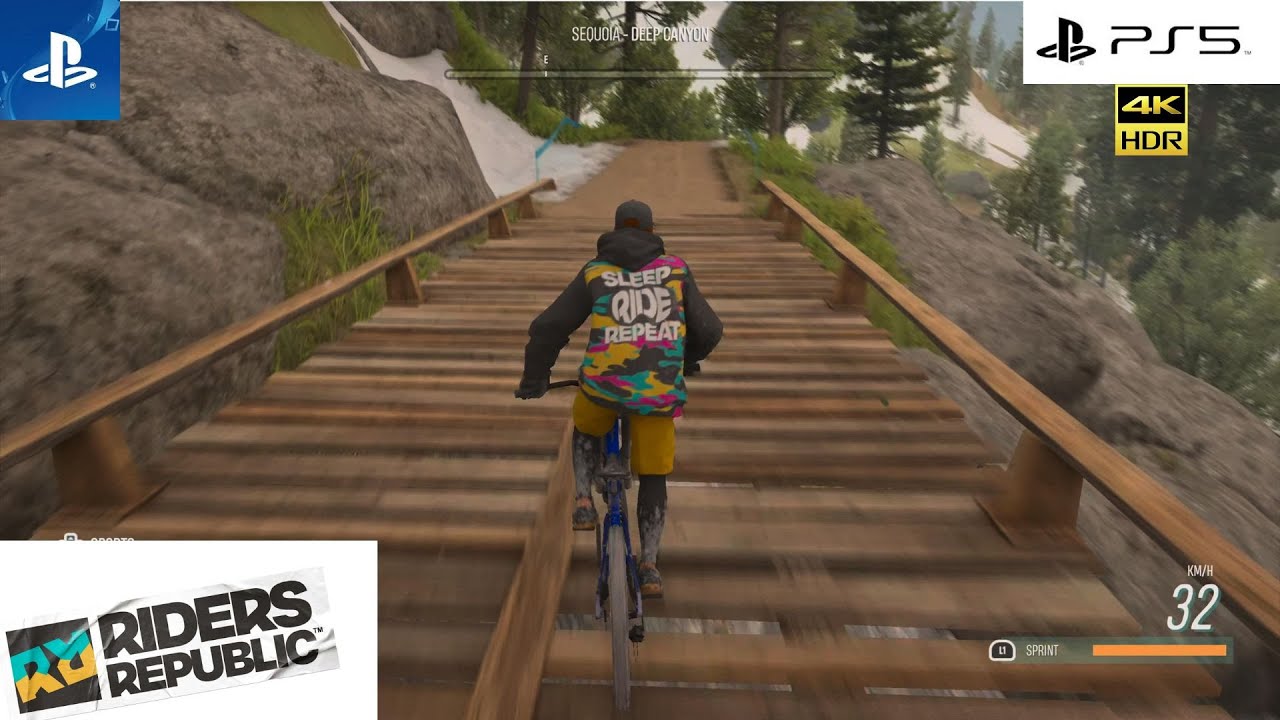 PS5 4K Free Roam RIDERS REPUBLIC Ultra realistic graphics YouTube