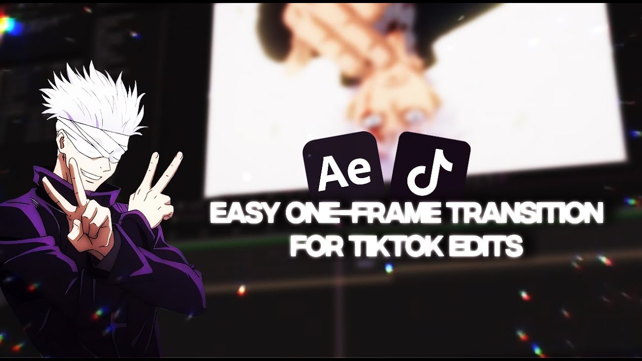 Easy One Frame Transition Tutorial in Adobe After Effects (For TikTok ...