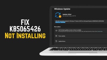 How to FIX KB5065426 Not Installing On Windows 11 | KB5065426 Install Error FIXED
