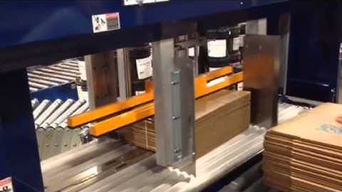 Polychem CB4000SQ Corrugated Bundler with Squaring Device