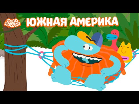 Видео: Южная Америка  - Бодо Бородо | мультфильмы для детей 0+