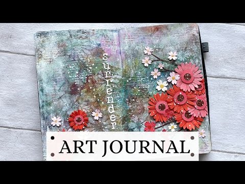 2 Colorful Art Journals with Tempera Paint Sticks - VERY EASY! 