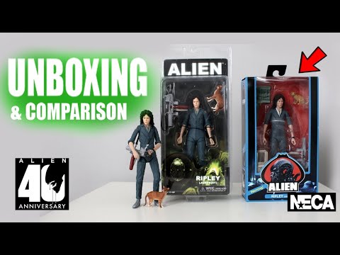 NECA Toys Alien 40th Anniversary Ripley (Compression Suit) Version 2 Figure  Review 