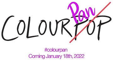 Introducing #colourpan coming 2022