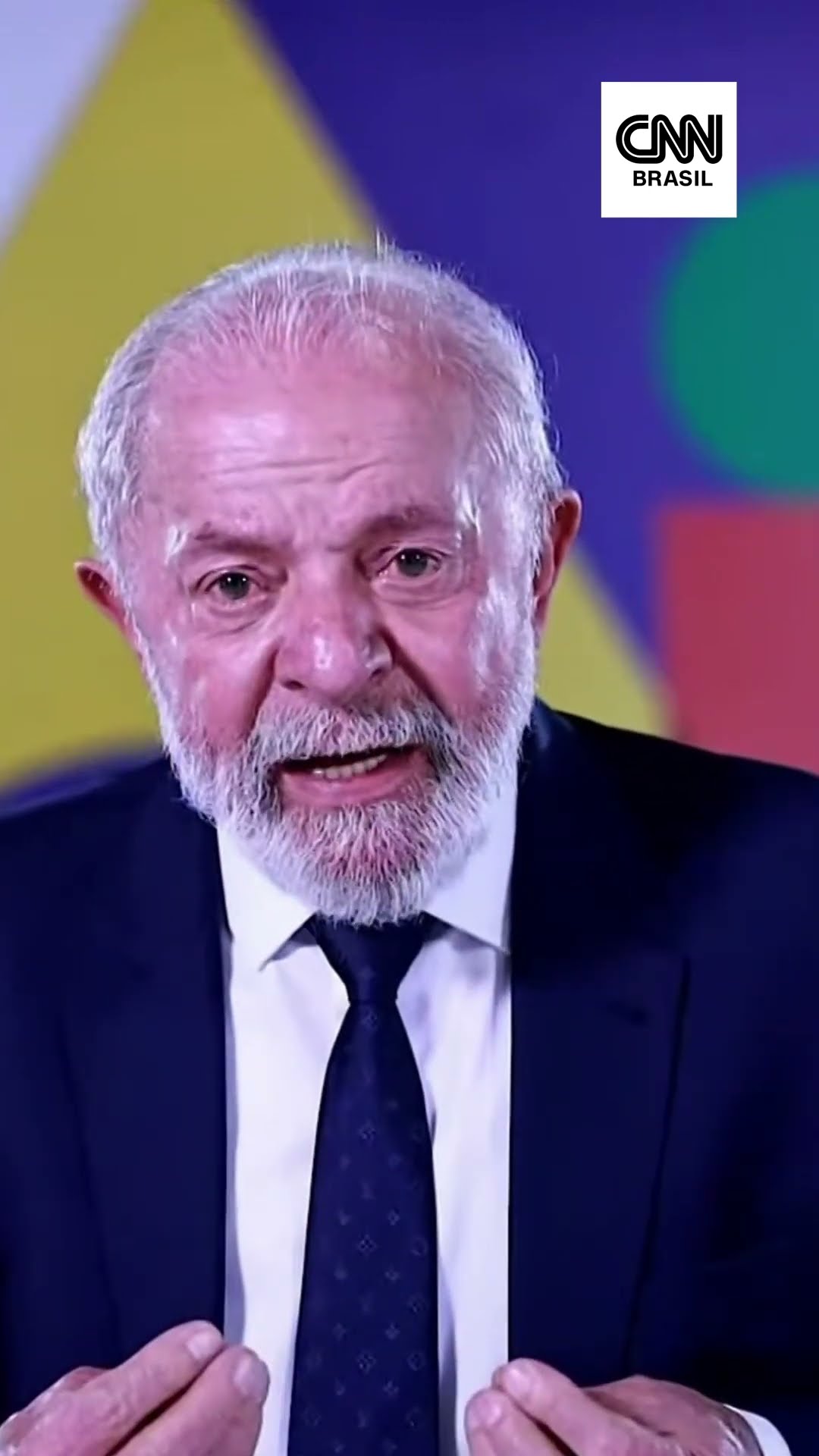 Lula critica plano de Trump: “Quem tem de cuidar de Gaza são os palestinos” #Shorts