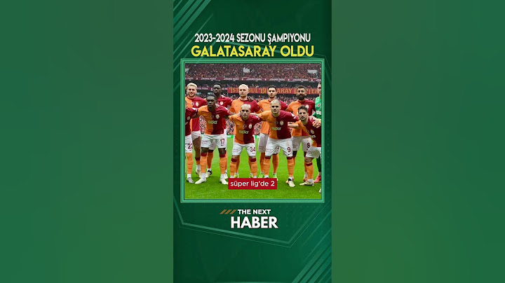 🔴2023-2024 Sezonu Şampiyonu Galatasaray Oldu