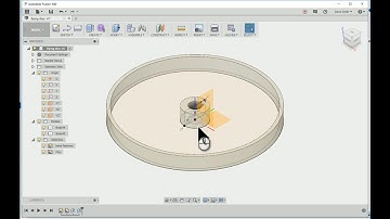 Fusion 360: flying disc part 2 - disc