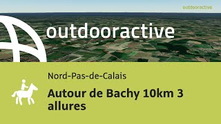 Randonnée À Cheval Dans Le Nord-Pas-De-Calais Autour De Bachy 10Km 3 Allures