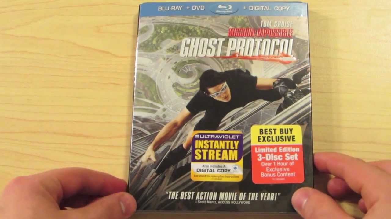 Unboxing: Mission: Impossible - Ghost Protocol Blu-ray (Best Buy Exclusive)