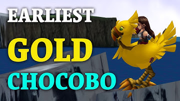 Gouden Chocobo snel in Final Fantasy 7 - Geen racemethode (update 2025)