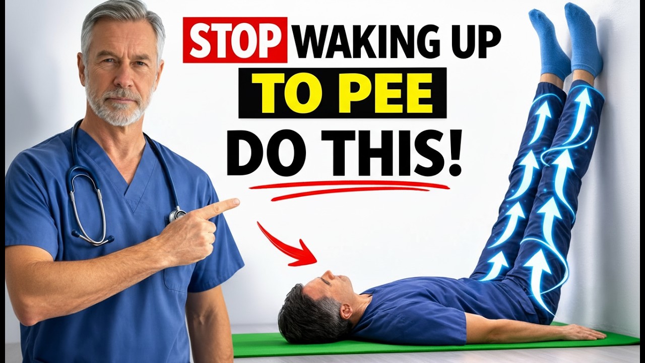 Stop Nighttime Urination Naturally (For Seniors 60+) | 3 Simple Bed Exercises