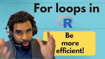 For Loops in R | Further Data Analysis with R (Lesson 7)