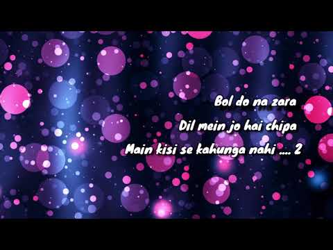 Bol Do Na Zara ll Cover By Shreeman Musical