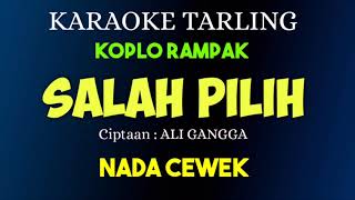 Salah Pilih  Karaoke Tarling Koplo Rdanak Nada Cewek Versi Dede Risty