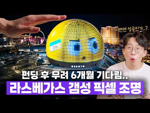책상 위에 펼쳐지는 <strong>라스베가스</strong> 스피어 ㄷㄷ 25만원짜리 펀딩 똥템일까..?