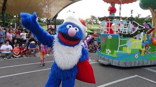 Sesame Street Christmas Party Parade