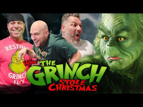 Jim Carrey was wild in this one! First time watching How the Grinch Stole Christmas movie reaction