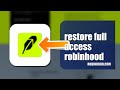 How To Restore Full Access To Robinhood After Security Checks 2026 (UPDATED GUIDE)