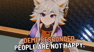 We have to talk about this Deme Situation.... VTubers might be going too far...