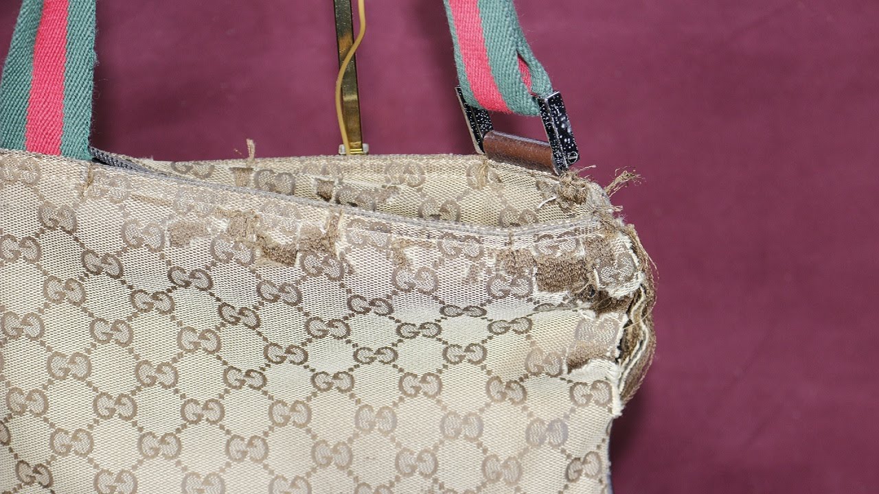 How To Repair A Canvas Bag