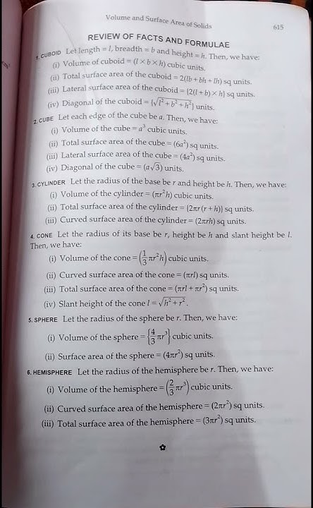 Surface Area And Volume Class 9 All Formulas YouTube surface-area-and-volume-class-9-all-formulas-youtube