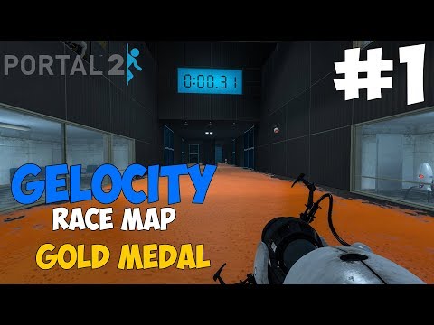 Portal 2 - Gelocity Race Map (Gold Medal) #1