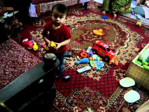 Aarav Siddharth Choudhary playing with toys 3