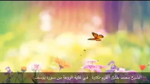 الشيخ محمد خليل القرم#تلاوة رائعة تجويد من سورة يوسف