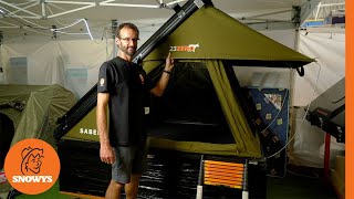 23Zero Saber Hard Shell Rooftop Tent - Features