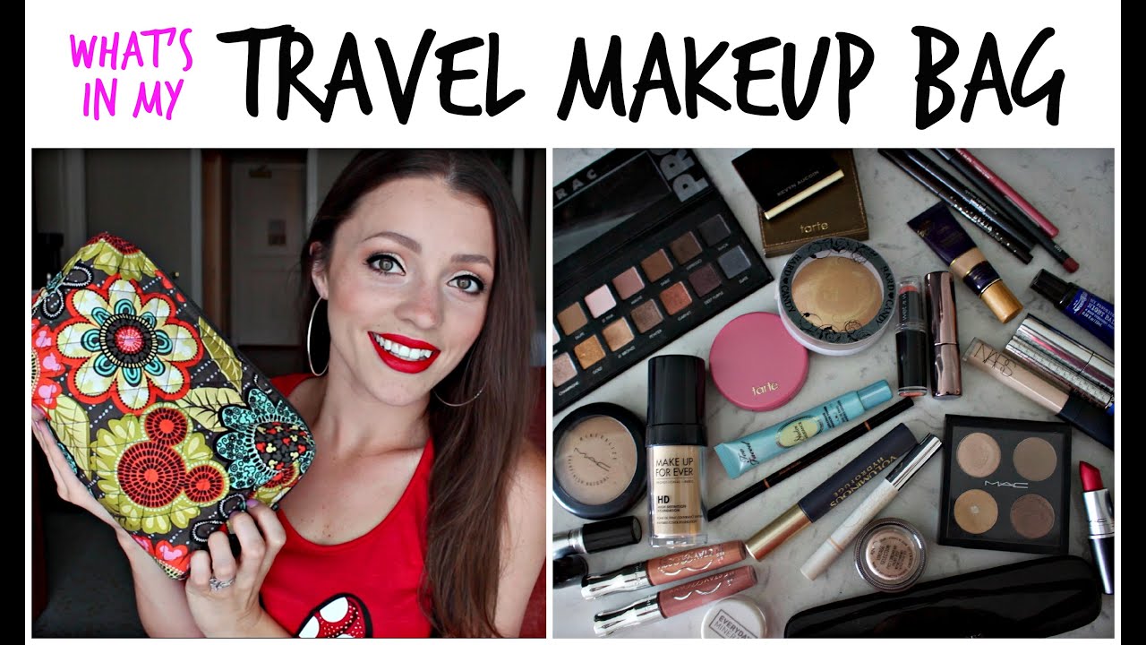 Peek into my Travel Makeup Bag | 3-Week Honeymoon Edition