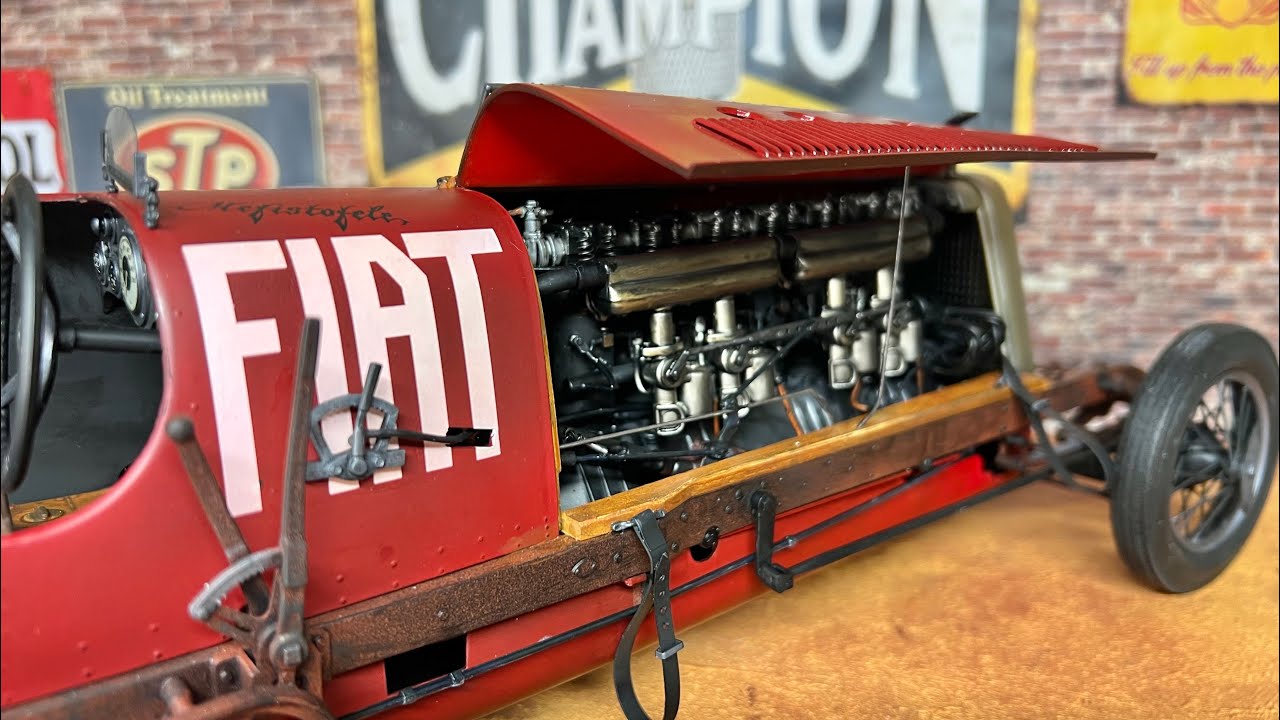 Fiat Mefistofele final,  build pics and update