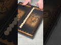 This Maple Wood Backgammon Board Is Insanely Satisfying to Play #woodworking #craftsmanship #gaming