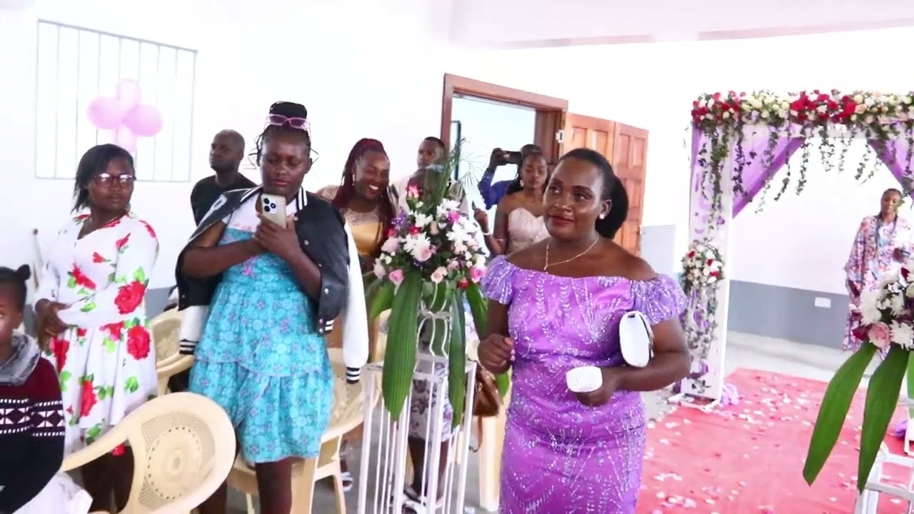 @Charitom Wedding Bride Entrance 