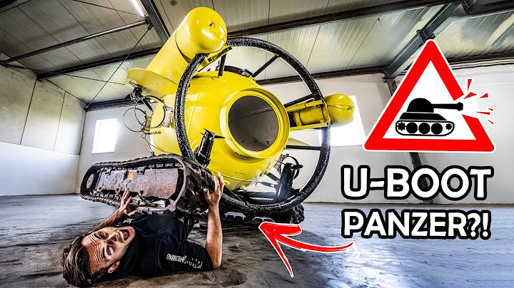 PANZERKETTEN für unser U-BOOT