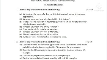 B.Sc 6th Semester Honours Question Paper-2022// Statistics(DSE-4)//Burdwan University