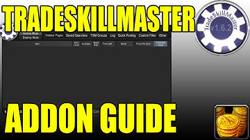 Quick TSM Setup guide to help start making gold!
