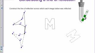 Constructing a line of reflection 2