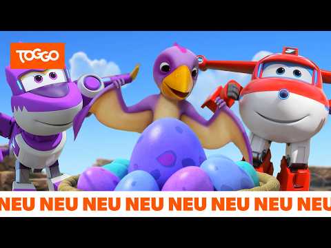 Super Wings | Mission Pterosaur Eggs | Full Episodes | TOGGO