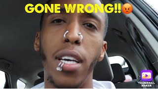 Nose Ring Prank On Mom!!  Got Kicked Out  ***must Watch***