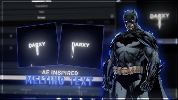 Ae like Dripping Text in Node Video (+Project File)