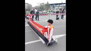 letzte Generation Italien blockiert Marathon! #politik #protest #usa #polizei #Italien #Klima