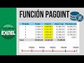 La función PAGOINT