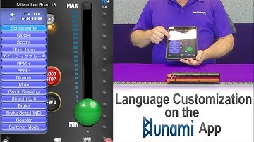 Customize the Blunami App for Foreign Languages