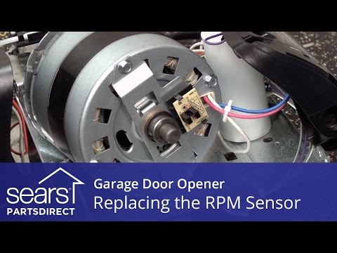 Vídeo: O que é o sensor RPM em um abridor de porta de garagem?