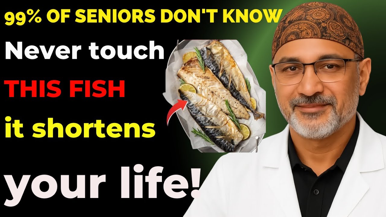 Over 60? 4 WORST Fishes You Should NEVER Touch and 4 You MUST Eat | Senior Health