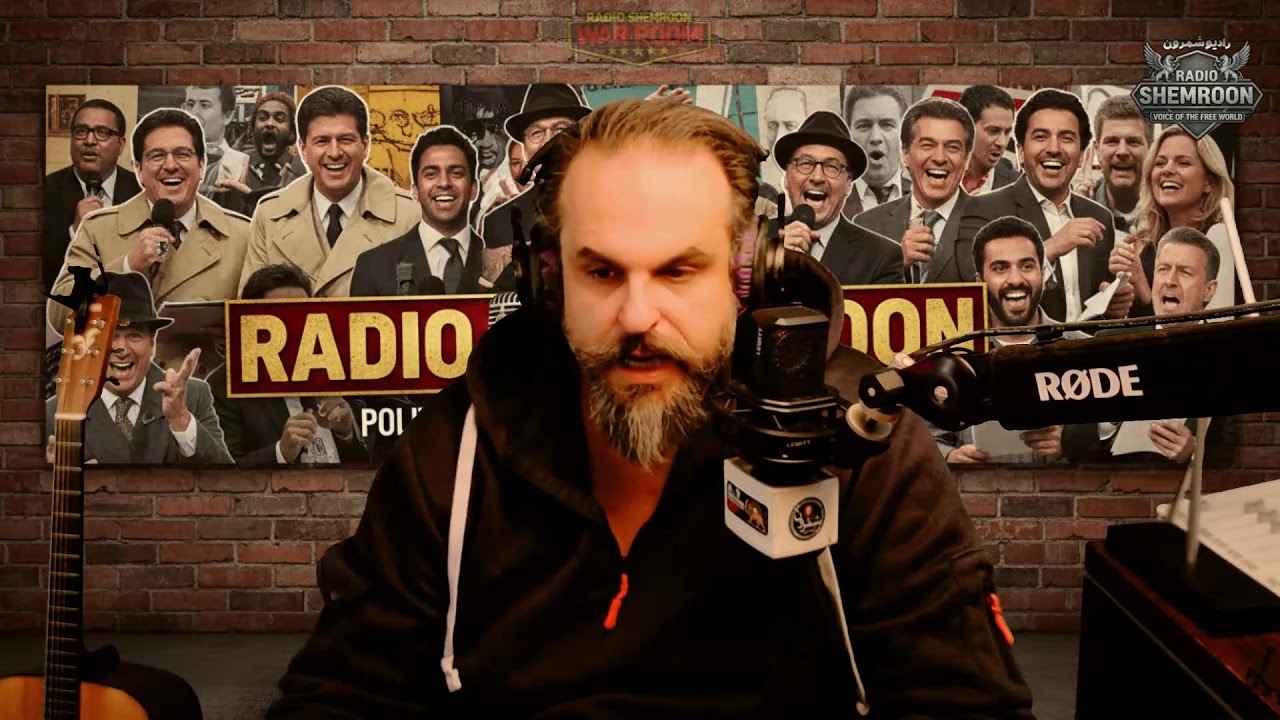 کنفرانس خبری رضاشاه دوم