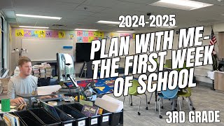 Plan With Me | The First Week of School