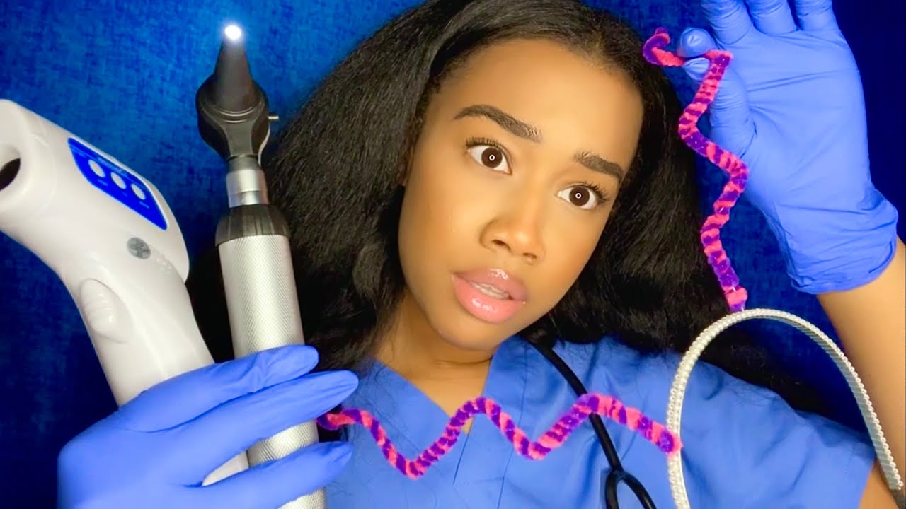 ASMR Cranial Nerve Exam BUT You’re An Alien 👾🩺🛸  Medical Exam ASMR